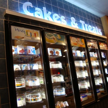 Dairy Queen Grill & Chill - The refrigerated DQ CAKES GALORE!  Taken where we were seating at DQ Grill and Chill Restaurant, October 31st 2013. - Fast Food Near Me - Aurora, Colorado