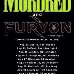 O2 Academy - Mordred from SF California on tour playing in Birmingham !