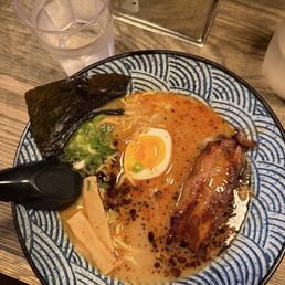 Souper Spicy Garlic Pork Ramen