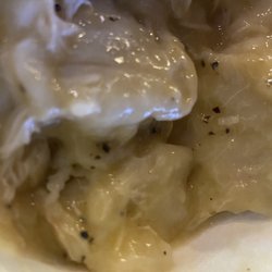 Ol' Hickory Cafe - Mushy nasty dumplings only a thin strand of chicken in the whole bowl! YUCKY