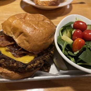 Vagabond Kitchen - Black bean burger - New American Near Me - Wheeling, West Virginia