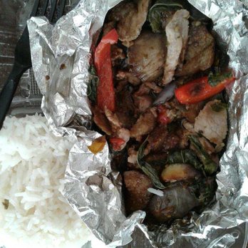Naree Thai Restaurant - The spicy eggplant with pork after I ate the two dumplings:) $11 lunch special includes a drink & good portion. - Thai Near Me - Long Beach, California Naree Thai Restaurant - The spicy eggplant with pork after I ate the two dumplings:) $11 lunch special includes a drink & good portion. - Thai Near Me - Long Beach, California