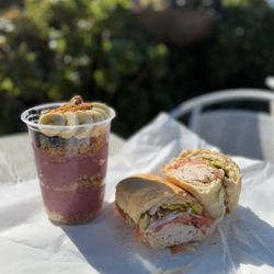 High Tide - Kravabowl and Beach Club sandwich