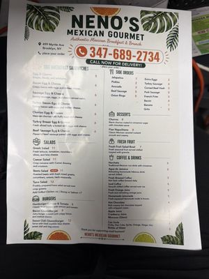 Menu photo 2 Nenos Mexican Gourmet Brooklyn, NY