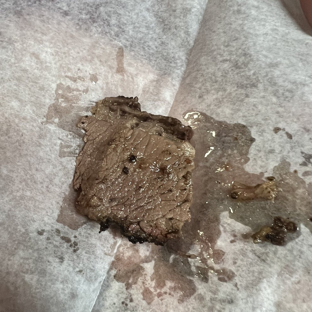 Rudy's - Sample brisket - Barbeque Near Me - Schertz, Texas