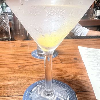 Hutch's - Vodka martini with a twist - New American Near Me - Buffalo, New York