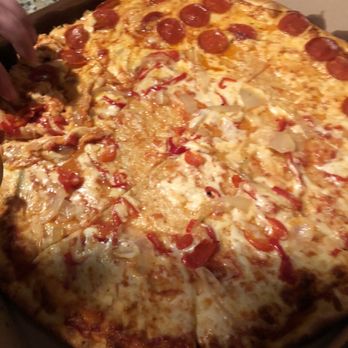 Ferazzoli's Italian Kitchen - lop sided pizza - Pizza Near Me - Rutherford, New Jersey