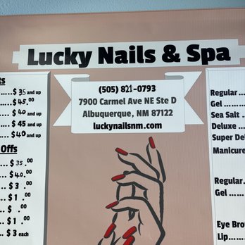 Lucky Nails & Spa - Contact info - Nail Salons Near Me - Albuquerque, New Mexico