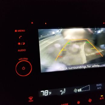 Enterprise Rent-A-Car - View thru back- up camera. As detailed, couldn't/was delayed in the pouring rain for an hour until all cars left parking lot! - Car Rental Near Me - Escondido, California Enterprise Rent-A-Car - View thru back- up camera. As detailed, couldn't/was delayed in the pouring rain for an hour until all cars left parking lot! - Car Rental Near Me - Escondido, California