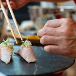Pisces - Albacore sushi!