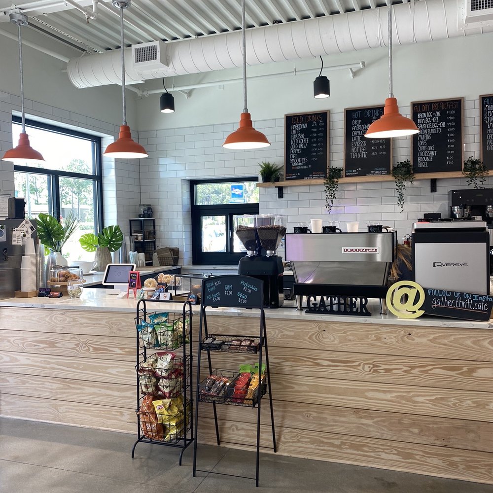 Gather Thrift & Cafe - Coffee shop - Thrift Stores Near Me - Brunswick, Georgia