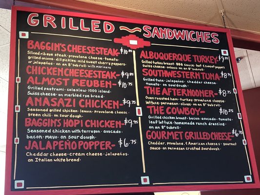 Menu photo 7 Baggin's Gourmet Sandwiches Tucson, AZ