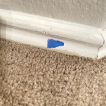 Hill Country Painting - Pic shows baseboard trim not fully painted & this is the "completed" work (pic taken 09/02/22) - Painters Near Me - Pflugerville, Texas