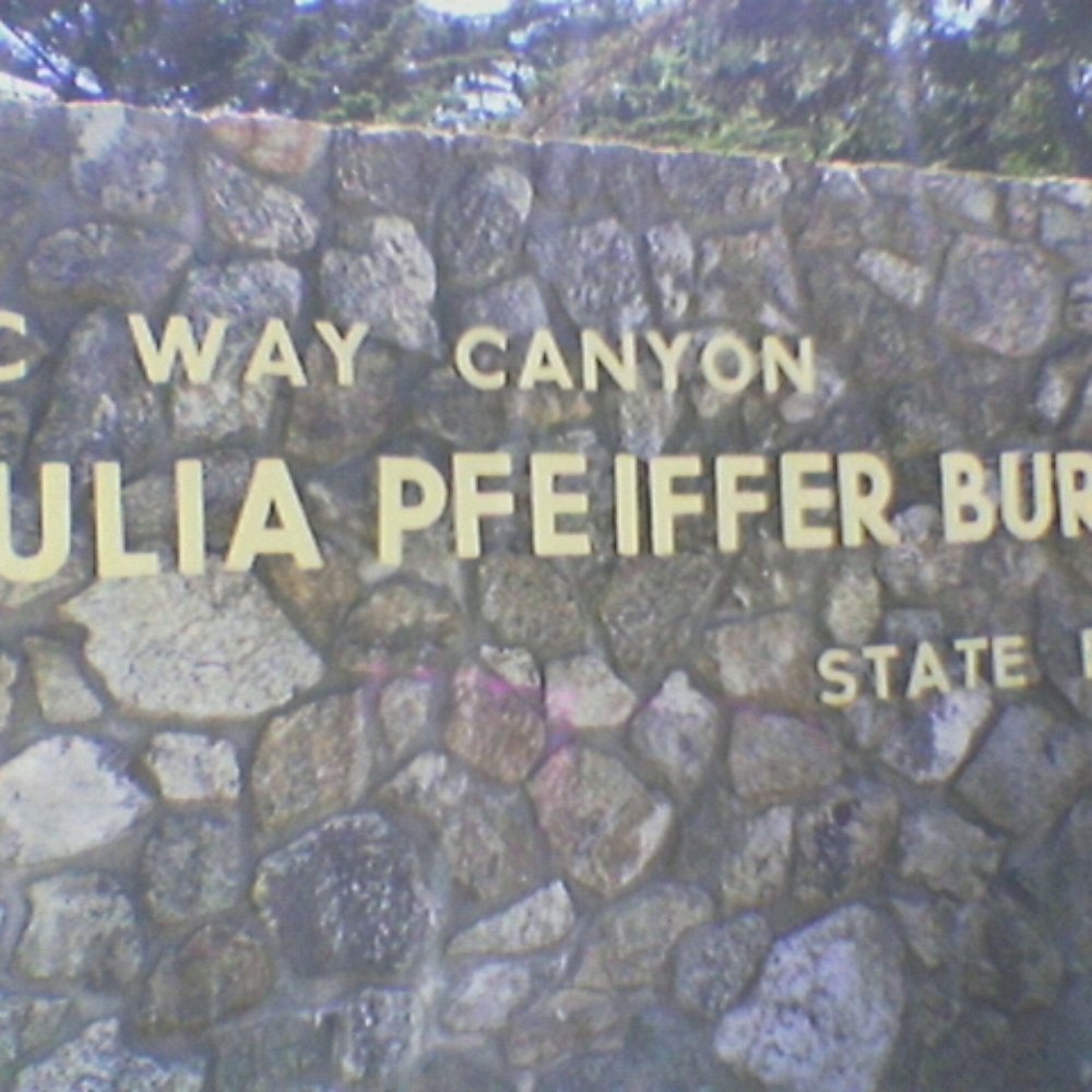 Julia Pfeiffer Burns State Park - Julia Pfeiffer Burns State Park Marquee - Parks Near Me - Big Sur, California