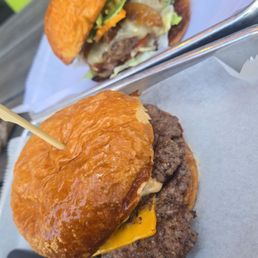 El Diablo Burger and Wagyu smash