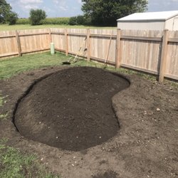 Green Hill Landscaping - Berm creation from left over dirt