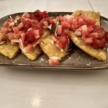 Crazy About You - Tostones & Bruschetta - Mediterranean Near Me - Miami, Florida Crazy About You - Tostones & Bruschetta - Mediterranean Near Me - Miami, Florida