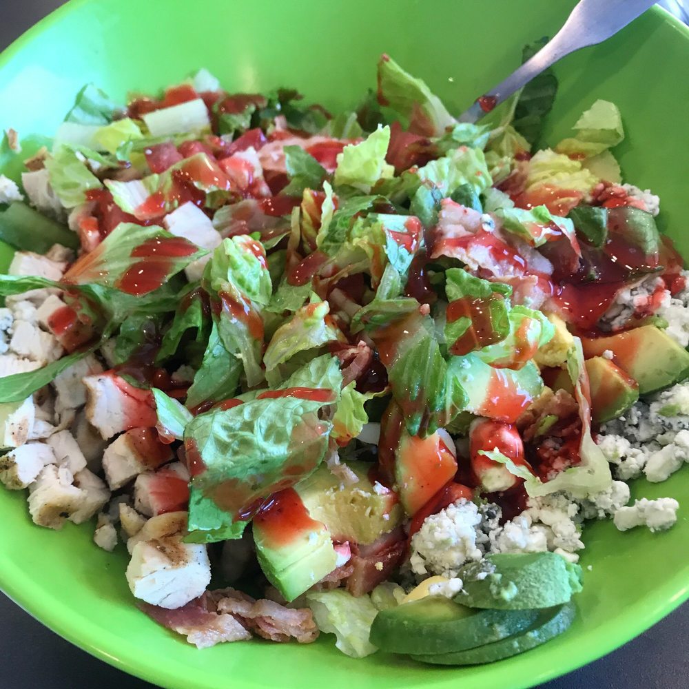 KJ's Pickle Barrel - My Cobb salad for lunch. Very good. - Delis Near Me - Kingston, Pennsylvania KJ's Pickle Barrel - My Cobb salad for lunch. Very good. - Delis Near Me - Kingston, Pennsylvania
