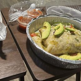 Valiente Burrito - chips and queso Valiente Burrito - chips and queso