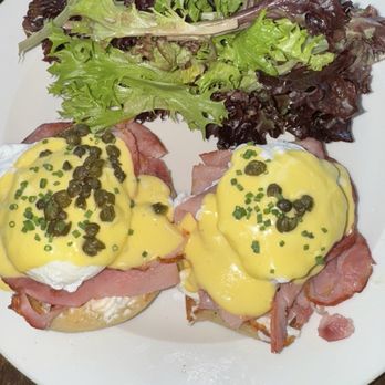 The Restaurant at Charmant - La Crosse Eggs Benedict* - French Near Me - La Crosse, Wisconsin