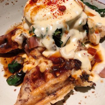 Montrio - Beef short rib waffle - New American Near Me - Monterey, California