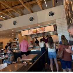 Chipotle Mexican Grill - Line to the door