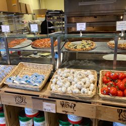 Wegmans - Pizza and wings station