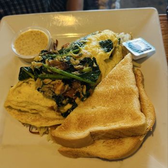 Truffles N Bacon Cafe - Blue crab omelette - New American Near Me - Las Vegas, Nevada Truffles N Bacon Cafe - Blue crab omelette - New American Near Me - Las Vegas, Nevada