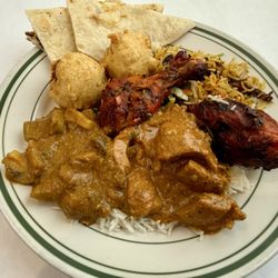 India's Restaurant - Some selections from the lunch buffet.