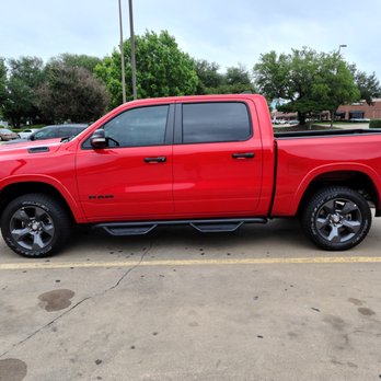 J's Tint & Car Audio - After. They did the front 2 doors. Had to keep it legal but the color is spot on with the factory tint in the back. - Car Stereo Installation Near Me - Forney, Texas