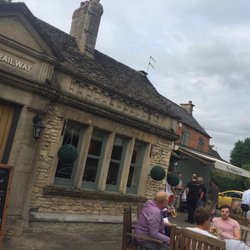 Railway Inn - Front, and one of the spots to be.
