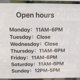hours as of july 2021