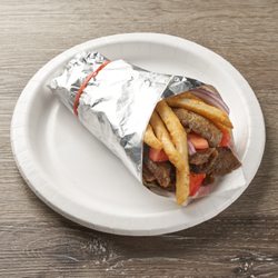 Snuffy's Grill - Beef and lamb gyro pita