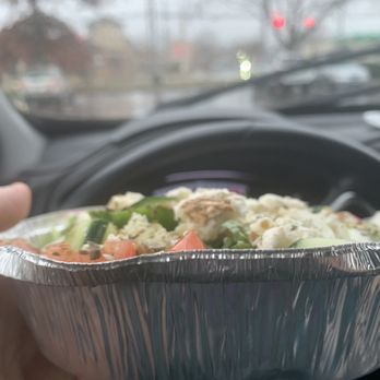 New York Deli And Diner - Side view of this large side salad that can feed two! - Diners Near Me - Groton, Connecticut New York Deli And Diner - Side view of this large side salad that can feed two! - Diners Near Me - Groton, Connecticut