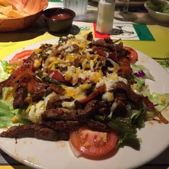 Los Compadres - Fajita salad - Mexican Near Me - Reno, Nevada