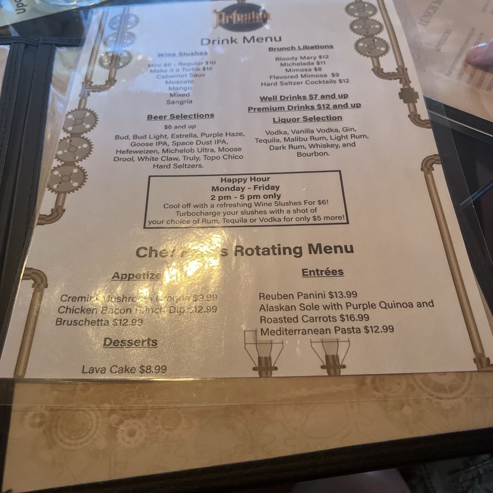 drink menu drink menu