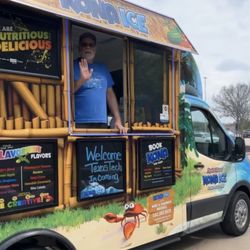 Kona Ice - Friendly owner of Kona Ice