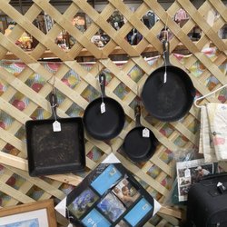 Hwy 15 Flea Market - Iron skillets affordable