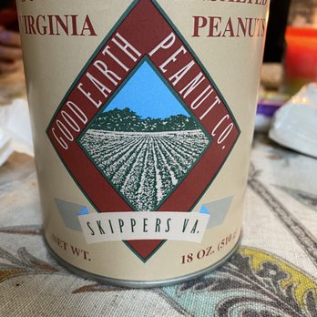Good Earth Peanut - Can of unsalted peanuts - Specialty Food Near Me - Skippers, Virginia
