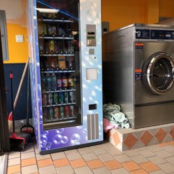 Express 1 Laundromat - Vending machine if you're thirsty or hungry