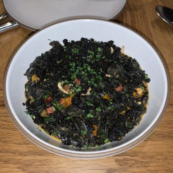 Chickadee - 9/1/21 squid ink fusilli - New American Near Me - Boston, Massachusetts