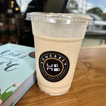 Homebrew Coffee Shop & Eatery - Banana Reboot Smoothie - Coffee & Tea Near Me - Katy, Texas Homebrew Coffee Shop & Eatery - Banana Reboot Smoothie - Coffee & Tea Near Me - Katy, Texas