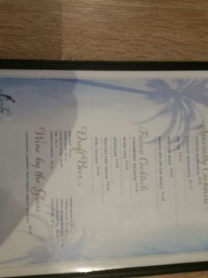 Menu photo 6 Caribe lounge Las Vegas, NV Menu photo 6 Caribe lounge Las Vegas, NV