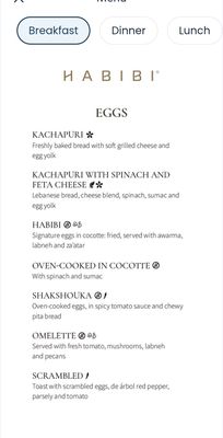 Menu photo 3 Habibi Cancún, ROO Menu photo 3 Habibi Cancún, ROO