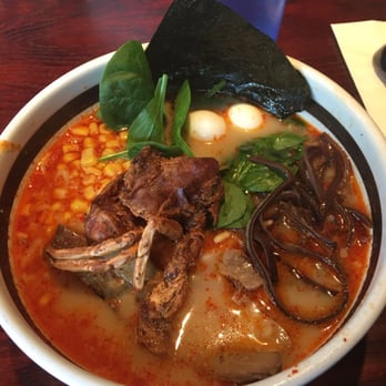 Ramen Parlor - Medium spicy was just perfect! - Ramen Near Me - San Mateo, California