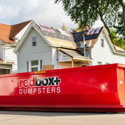 Redbox+ Dumpsters of St Louis - 30-yard dumpster for a roofing job.