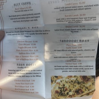 Saffron - Menu - Indian Near Me - Waco, Texas