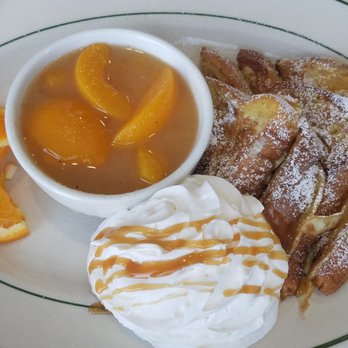 Flavor Table - Peach cobbler french toast about $15 - Cajun/Creole Near Me - Los Angeles, California