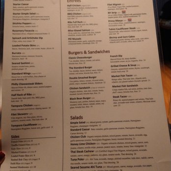 Millburn Standard - Menu - Cocktail Bars Near Me - Millburn, New Jersey Millburn Standard - Menu - Cocktail Bars Near Me - Millburn, New Jersey