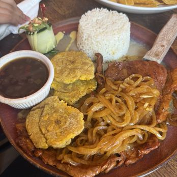 Division Cafe - Bistec Encebollado - Latin American Near Me - Somerville, New Jersey